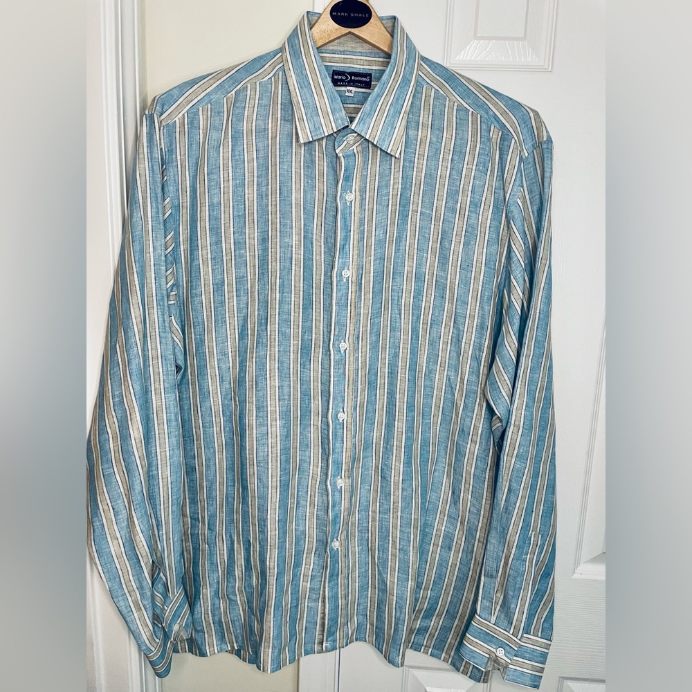 MARIO ROMANO Linen Shirt